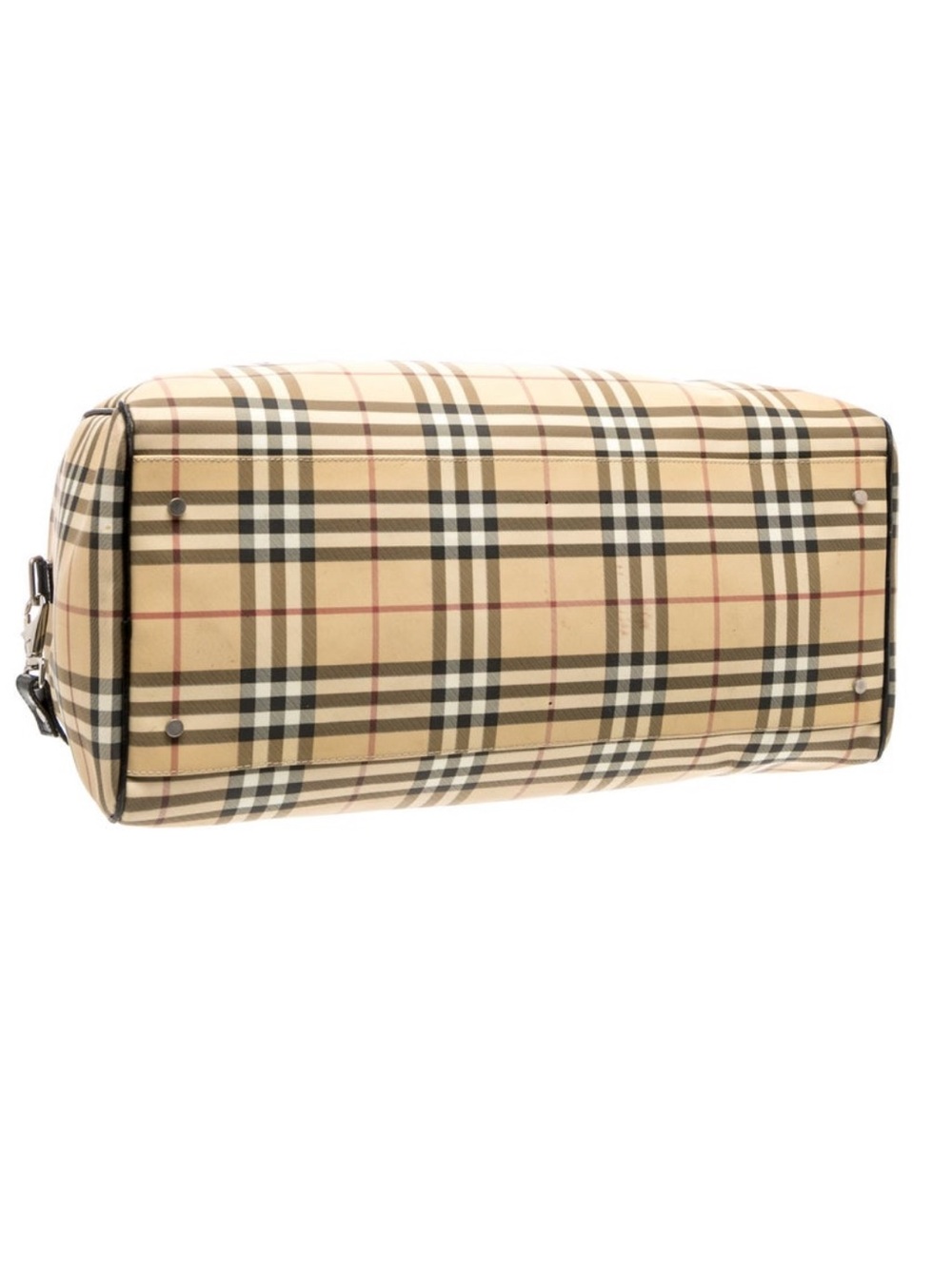 Burberry Nova Check Boston Bag OG Burberry Design Absolute Classic & Authentic - Picture 4 of 15
